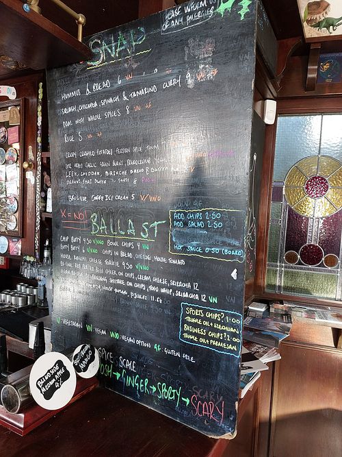 Reference only this varies daily at Rutland Arms in Sheffield