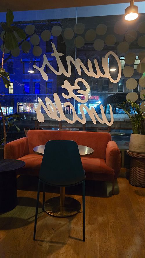 Inside at Aunts et Uncles in Brooklyn