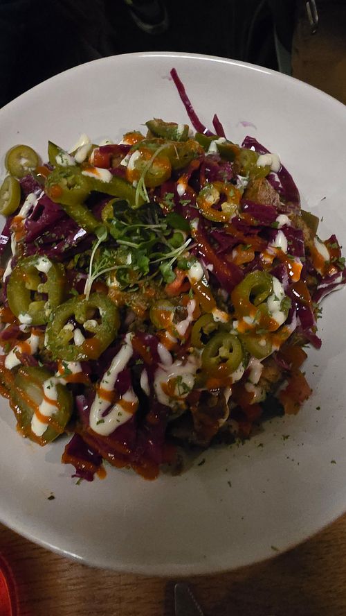 Loaded potatoes at Aunts et Uncles in Brooklyn