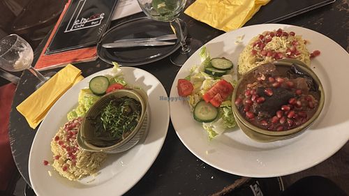 Lady fingers & steamed eggplant 😍  at Café le Hygge in Munich