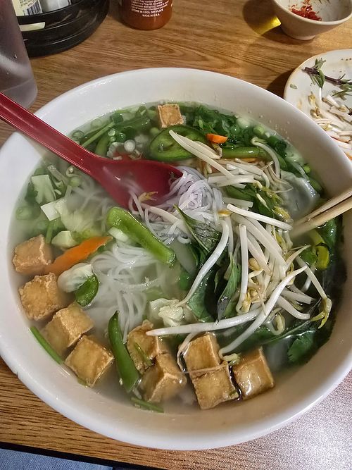 Vegan Pho at Thai Orchid in Eau Claire
