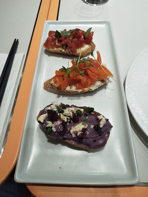 Bruschetta at Green Common - Raffles City in Shanghai