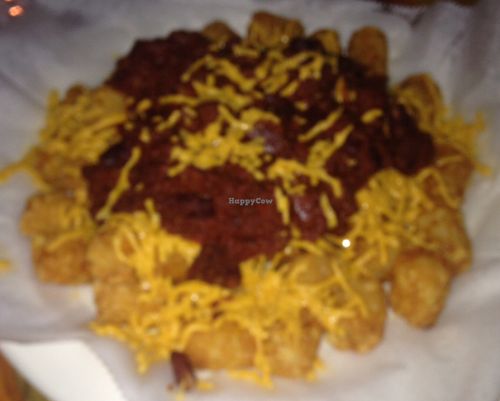 tater nachos at Galaxy Hut in Arlington