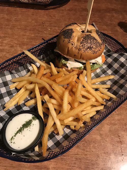 Bahn mi burger  at Vego Delish in Perth