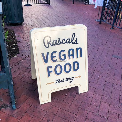 Rascal’s sign at Rascal's in Santa Barbara