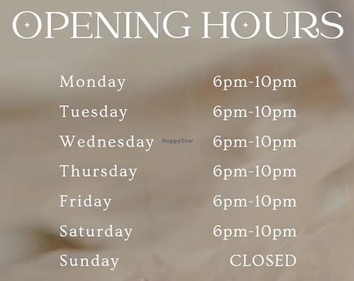 Hours as of August 2025 at Malaysian Deli in South East London