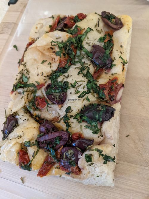 focaccia at Comox Valley Farmers' Market in Courtenay