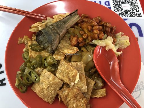 Second plate at Uncle Chay Vegetarian 素先生 in West Singapore