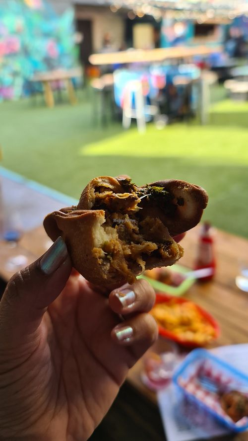 Inside the empanada at The Hotel Westwood in Footscray