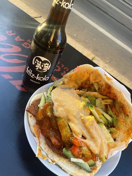 Seitan Kebab  at La Fiesta Imbiss in Leipzig