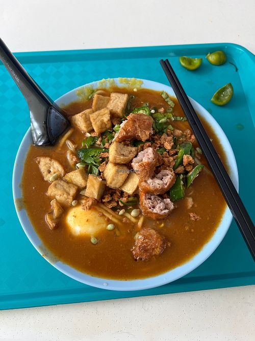 Mee rebus on Thursday  at Pure Heart 清心素食 in Central Singapore