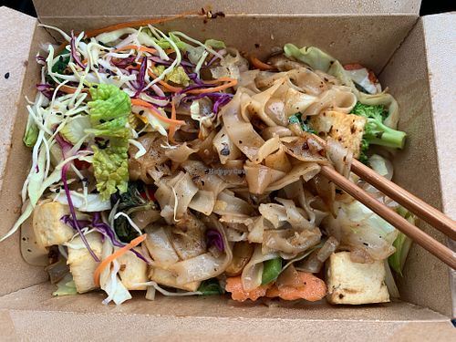 Pad Kee Mao at Keen Kow Thai Food in Ninilchik