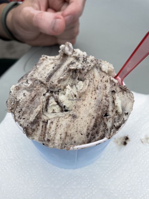 Cookies and cream gelato at El Avocado in La Jolla