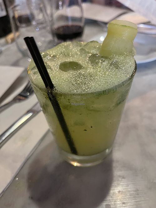 Pepino iced tea   at Willow Vegan Bistro in New York City
