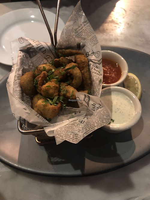 Calamari  at Willow Vegan Bistro in New York City