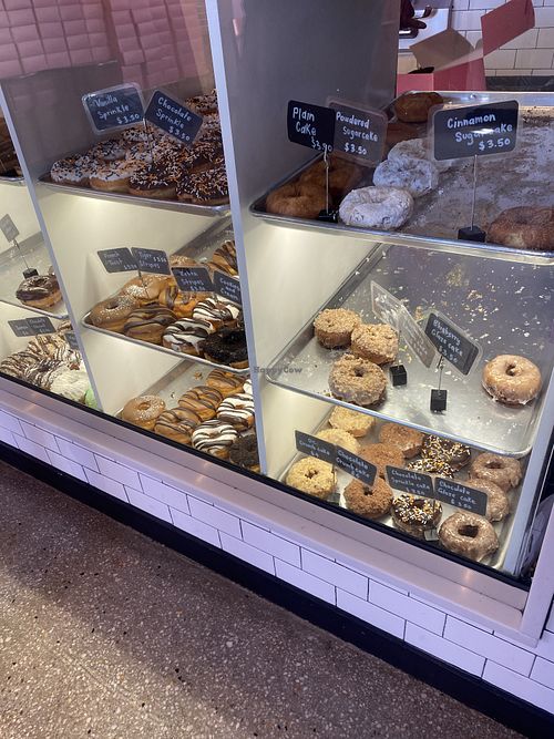 Those Blueberry Donuts Flying Off the Shelves  at Donut Run in Washington