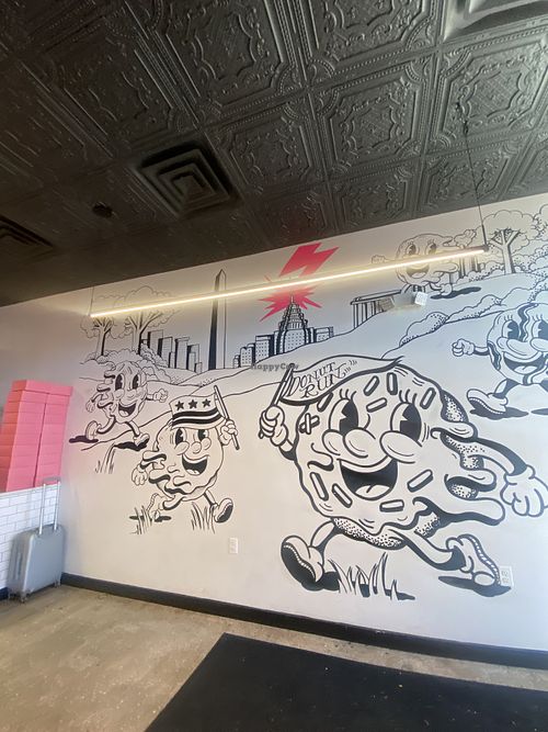 Ignore My Travel Bag 🧳 Donut Run Artwork   at Donut Run in Washington
