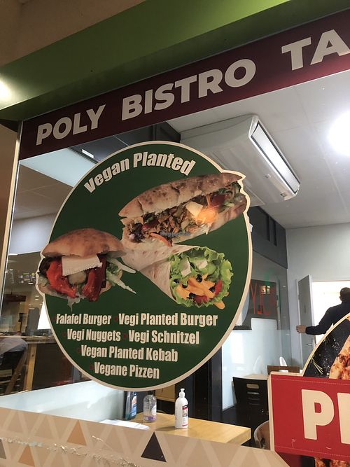Plenty of vegan options  at Poly Bistro in Winterthur