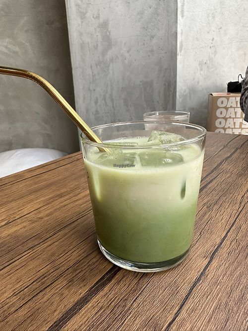 Iced Matcha Latte  at Sonu Sonu in Fukuoka