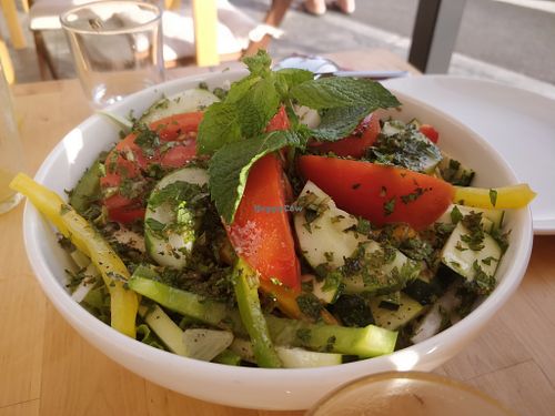 Salad at La Salsa in La Gomera