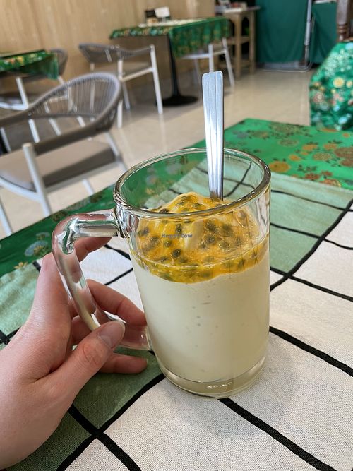 Tropical smoothie  at Reach Plant Based Kitchen in Phuket