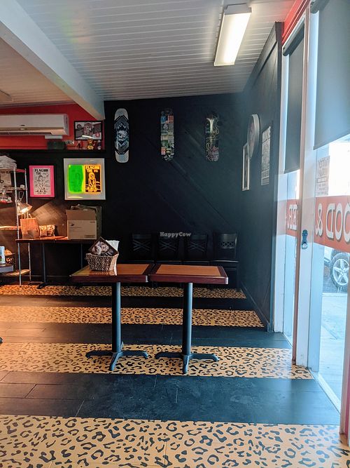 Interior ❤️ at Fatty Vegan in Ventura