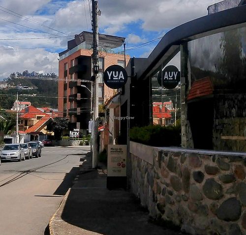 Exterior at YuA Restaurante in Cuenca