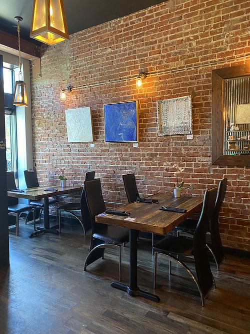 Cute Interior w/Lots of Wall Art  at Sky Cafe in South San Francisco