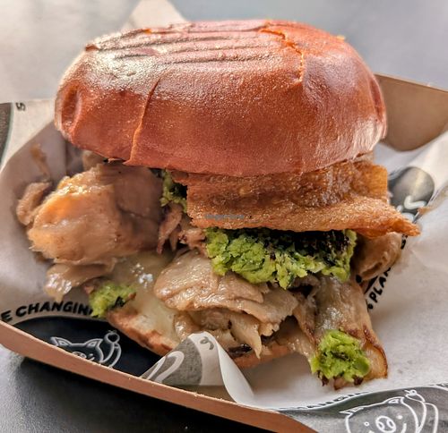 Hog roast at The Hogless Roast in East London