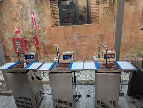 I felt like I was in Willy Wonka's factory here at Kahkow Experience in Santo Domingo