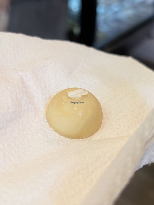 Vegan white chocolate. Amazing at Kahkow Experience in Santo Domingo