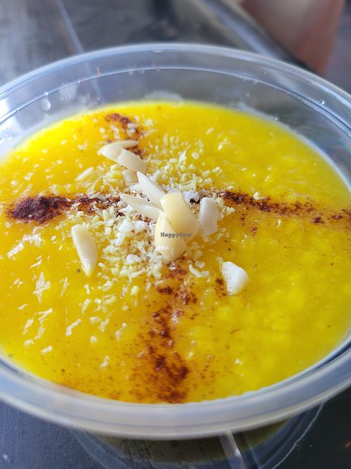 Rice pudding at Falafel Chee in Culver City