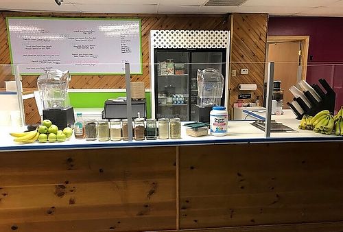 Smoothie Bar via Zeganz FB at Zeganz in Charleston