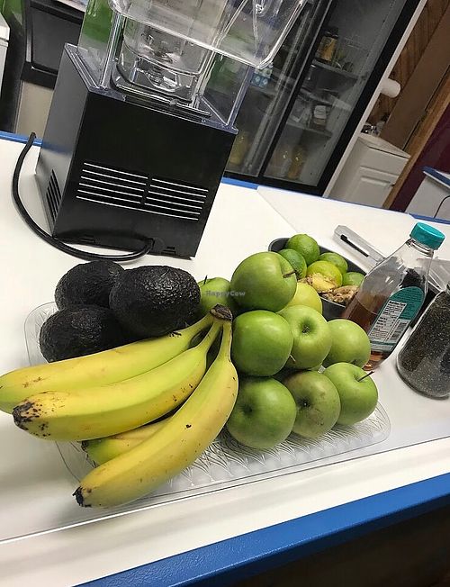 Smoothie Bar via Zeganz FB at Zeganz in Charleston