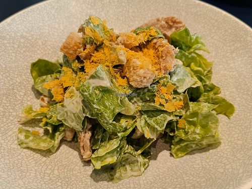 Caesar Salad with Heura Chicken at Green Common 绿客门 in Central Singapore