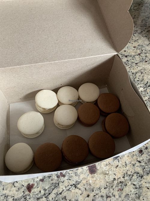 Macarons  at Level V Bakery in Vancouver