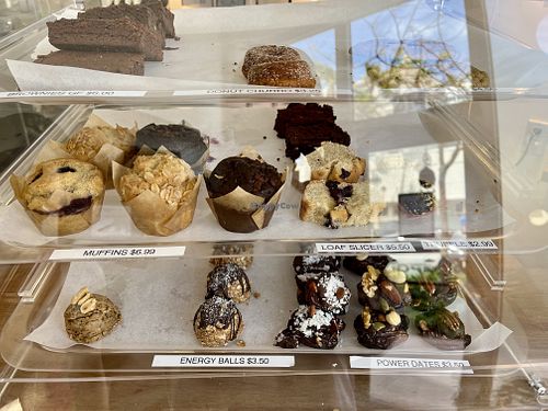 Some of the gorgeous fresh pastries   at Nobe Yoga in Miami Beach