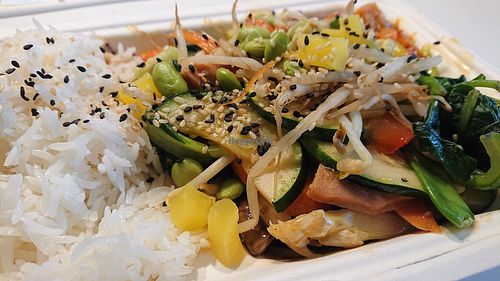 Black peppers at Sen Vegan Cuisine - Moorenstraße in Dusseldorf