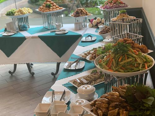 buffet at Loving Vegan Kitchen in Ho Chi Minh City