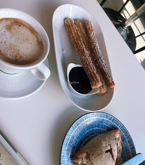 Vegan breakfastt  at Victorias in Helsinki