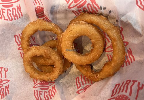 Onion rings   at Dirty V - Bergen in Bergen