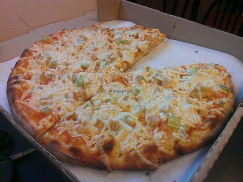 Buffalo ranch pizza at Vegan Korner in Grand Terrace