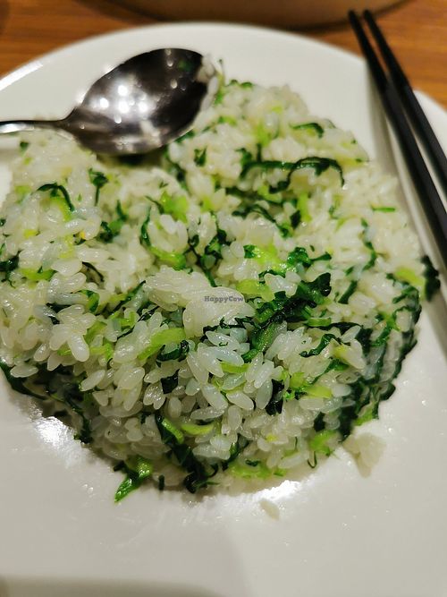 Vegetable fried rice at Din Tai Fung 鼎泰豐 - Marina Bay Sands in Central Singapore