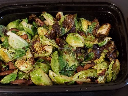 Brussel sprouts at Ciao Verde Italia in West Los Angeles