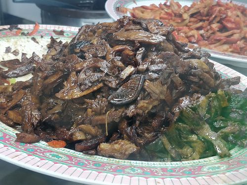 Mushroom at Vegetarian Food 素食圆 in Central Singapore