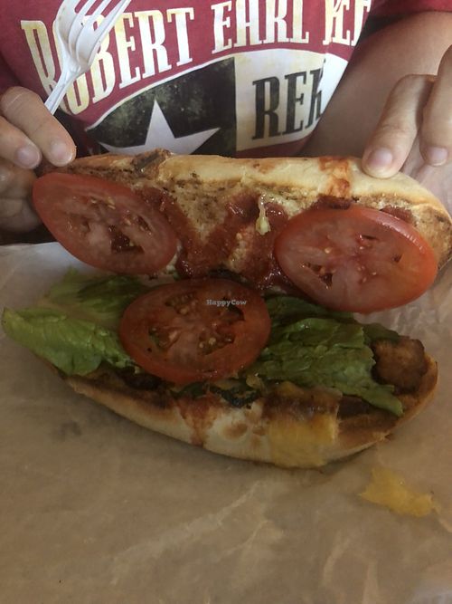 Tempeh sandwich  at Copper Branch in Nashville
