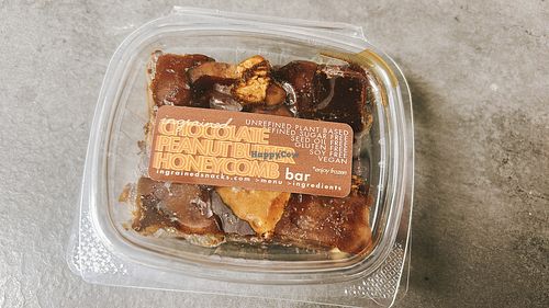 chocolate peanut butter honeycomb bar  at ingrained in Chicago