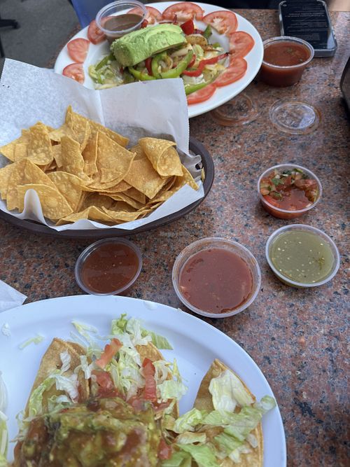   at Chuy's Taqueria in Winters