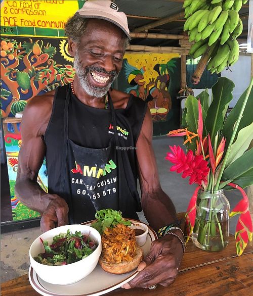 Owner. at Jammin Comunidad Vegana in Puerto Viejo De Talamanca