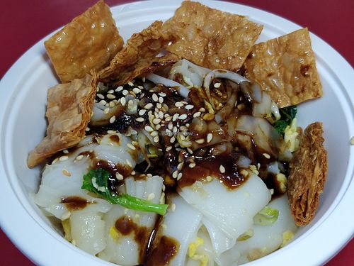 Stirred fried Chee Cheong Fun at Kueh Ho Jiak 粿好吃 - Chinatown in Central Singapore